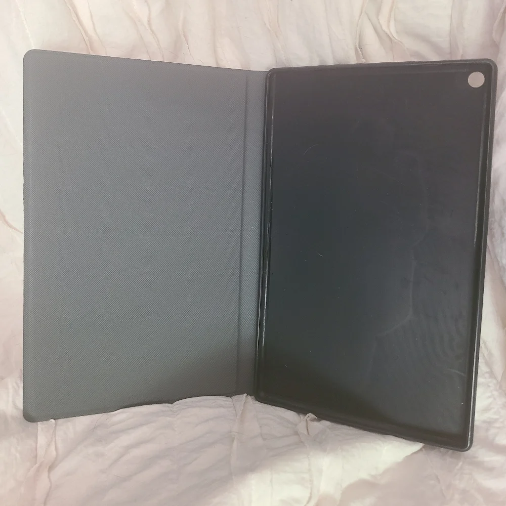 Amazon Fire HD 10.1 Folding Folio in Pink Marble Color